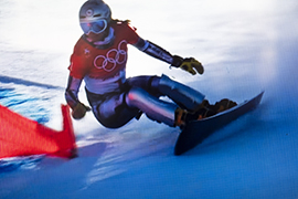 北京五輪2022 女子スノーボード　パラレル大回転