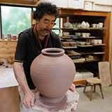 粉引陶芸作家　鈴木寿一　ハピポ　撮影西田圭介　hapypo.com