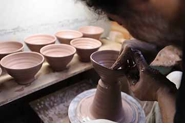 粉引陶芸作家　鈴木寿一　ハピポ　撮影西田圭介　hapypo.com